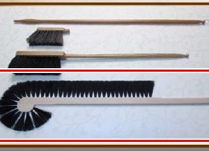 Schrankhandfeger langer Stiel Rosshaar (Schrankbesen)