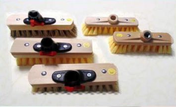 Schrubber in drei Härtestufen