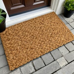 Natürliche Kokosfaser Fußmatte – Handgeflochten & Fair