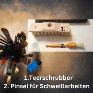 Robuster Fibre-Teerschrubber – Made in Blindenwerkstatt